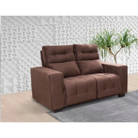Sofa 2 Cuerpos Le Mans Hellen Marron Sofa 2 Cuerpos Le Mans Hellen Marron