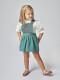 Pichi Cuadro Vichy Con Smock Verde