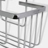 ORGANIZADOR METAL PLATA P/BAÑO 35.3X25.3X12.6CM Unica