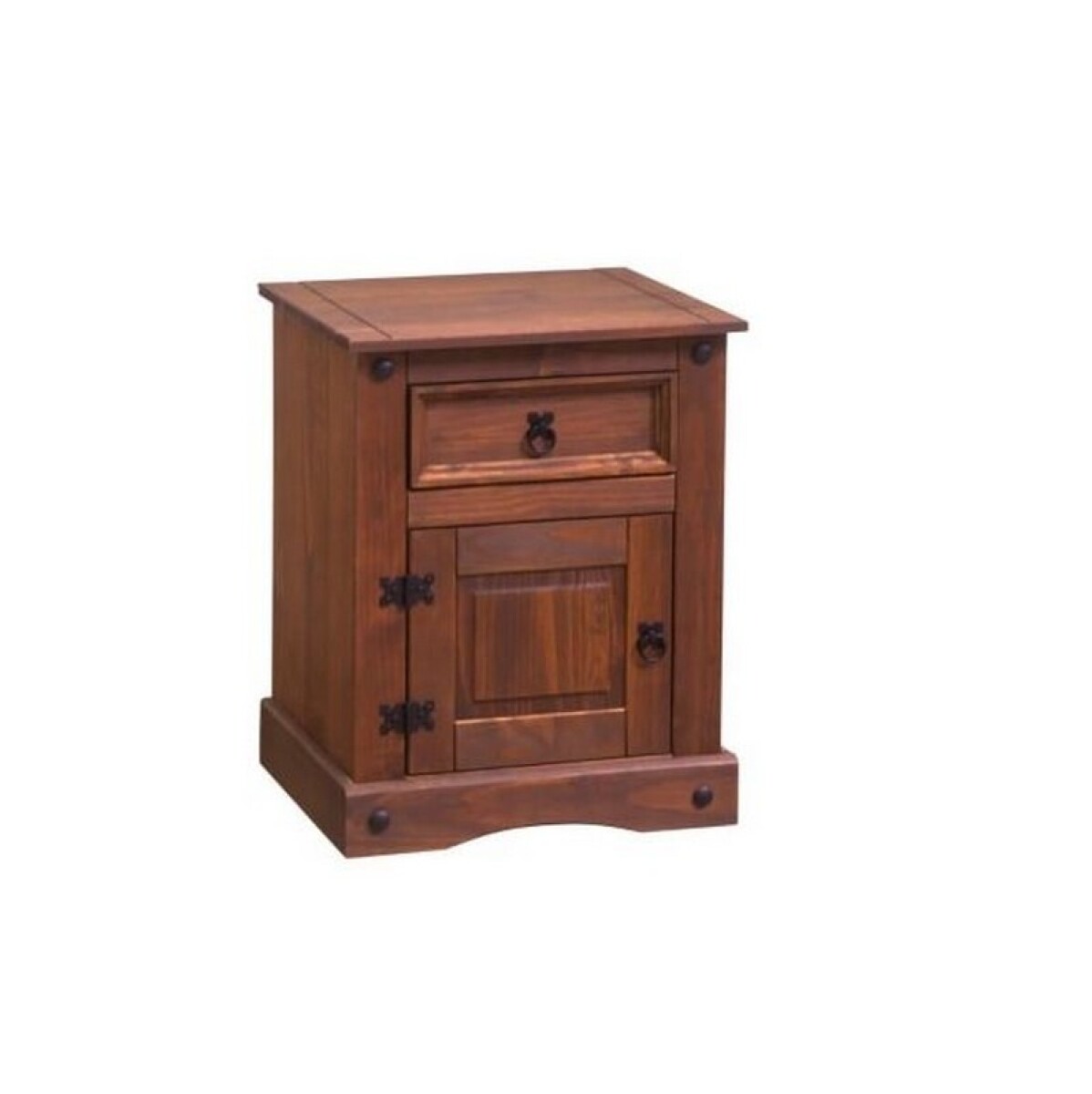 MESA DE LUZ, LINEA RUSTICA. 1 CAJON 