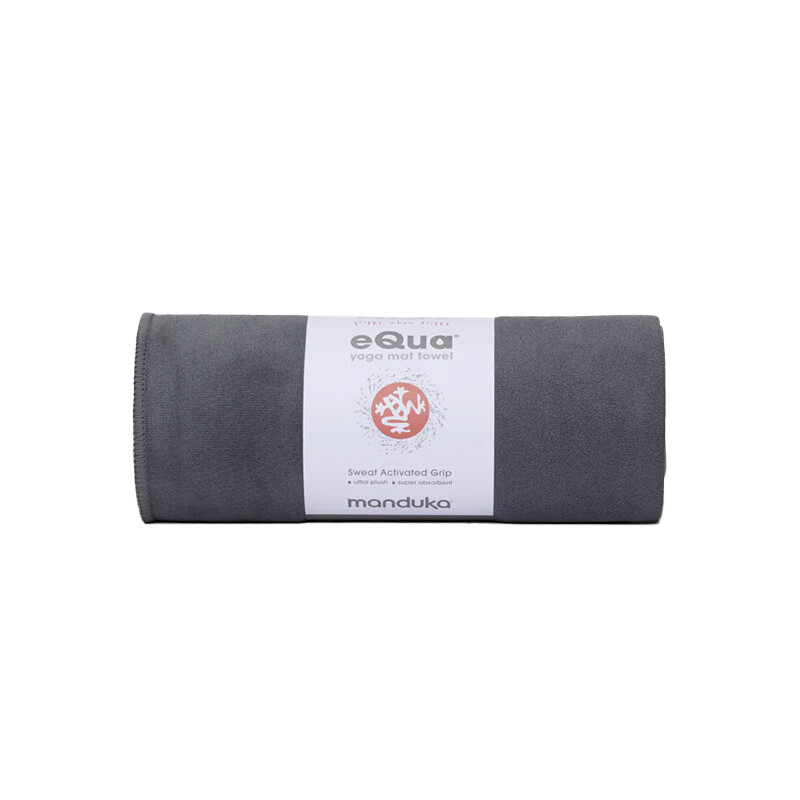 eQua® Manduka Toalla De Yoga Gris