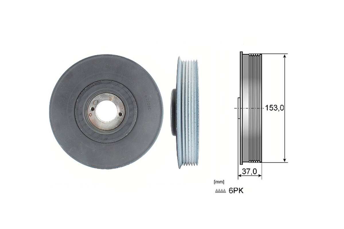 Polea Damper Polea Damper
