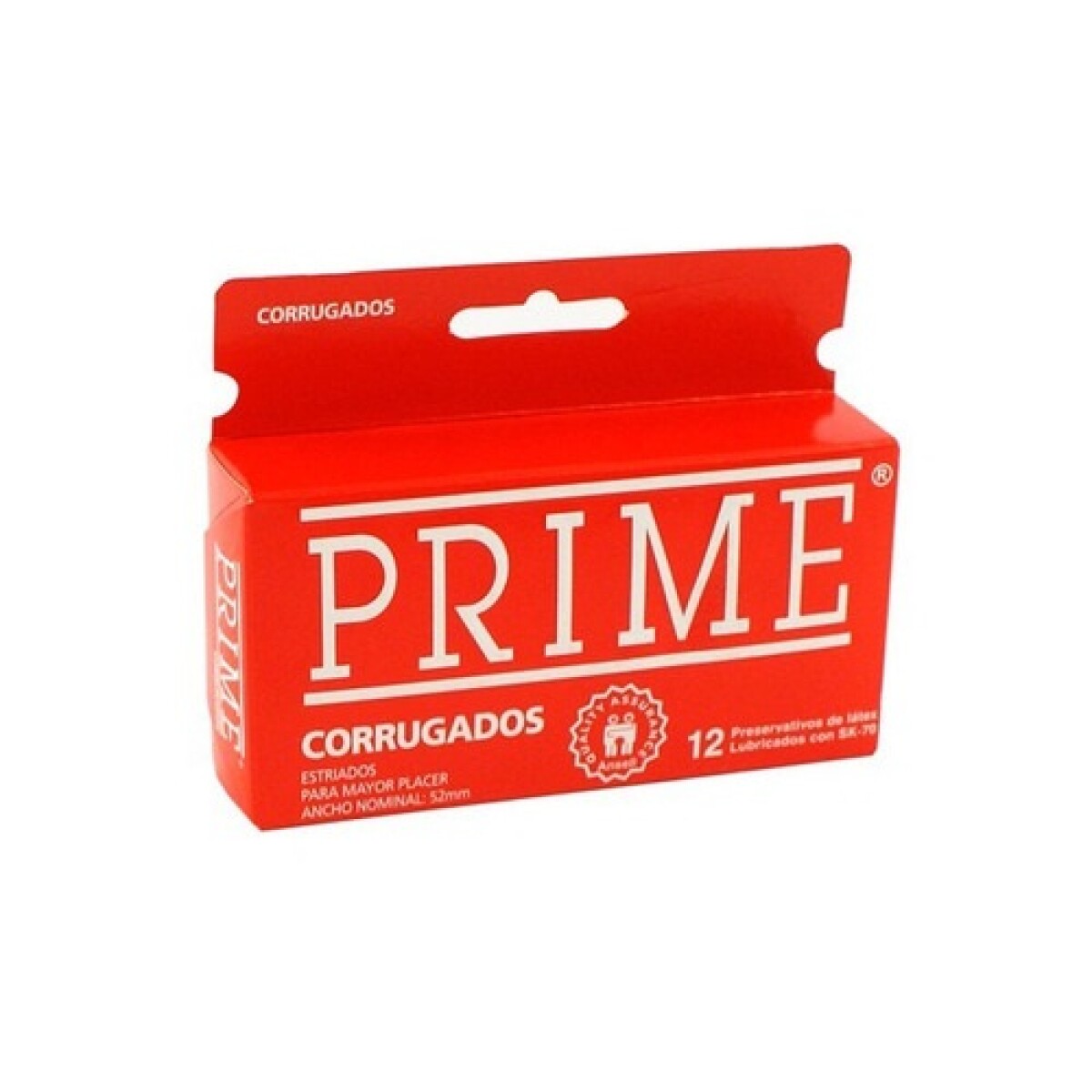Preservativo Prime Corrugado 12 Uds. 