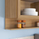 AEREO ARMARIO MOBILIARIO COCINA MDF COLORS FREIJO 1200MM FREIJO