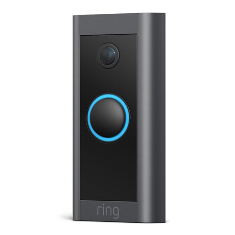 Timbre ring doorbell wired Negro