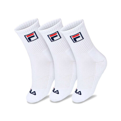 Fila Medias Tripack Unisex Blanco