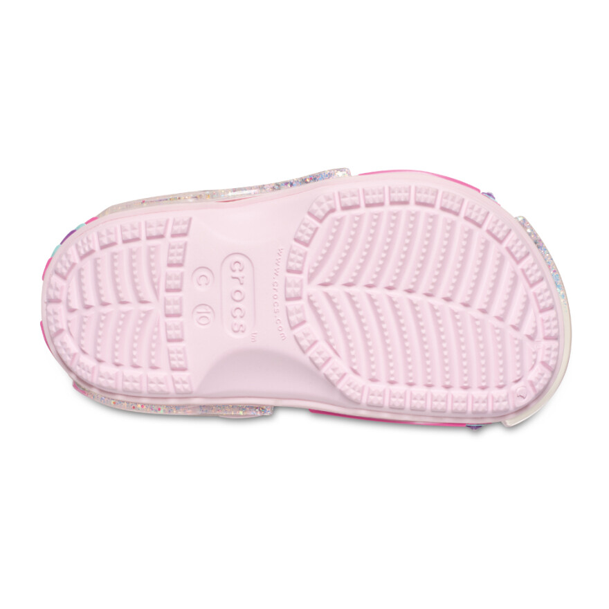 Clsc Star Sparkle Shkr Clog T - Niños 1 a 5 años Pink Milk