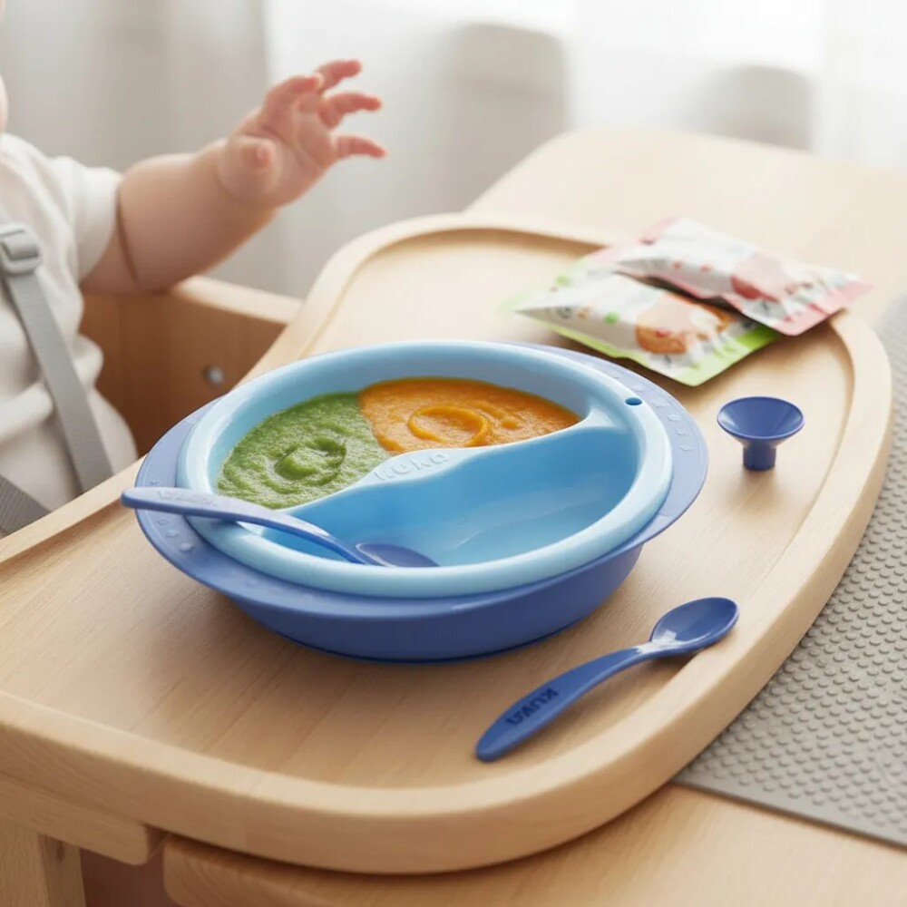 Plato térmico KUKA celeste