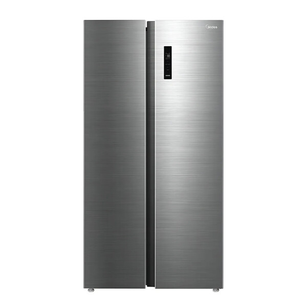 Heladera Midea Side By Side Mdrs710fgg46 511 Lt HELADERA MIDEA 511L MDRS710FGG46 INOX