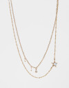 Collares Cortos Strass Collar Corto Con Cubic Zirconia - Dorado