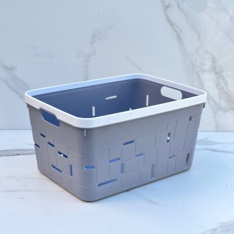 Canasto Organizador Polipropileno Alto 18cm x Ancho 24cm x Largo 34cm Canasto Organizador Polipropileno Alto 18cm x Ancho 24cm x Largo 34cm