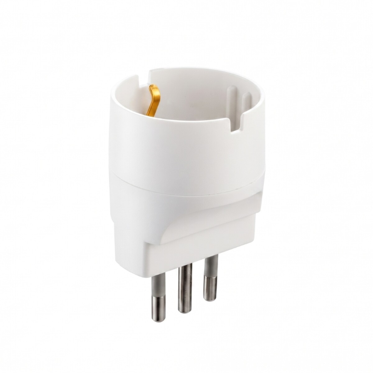 Adaptador Schuko 10A Blanco 