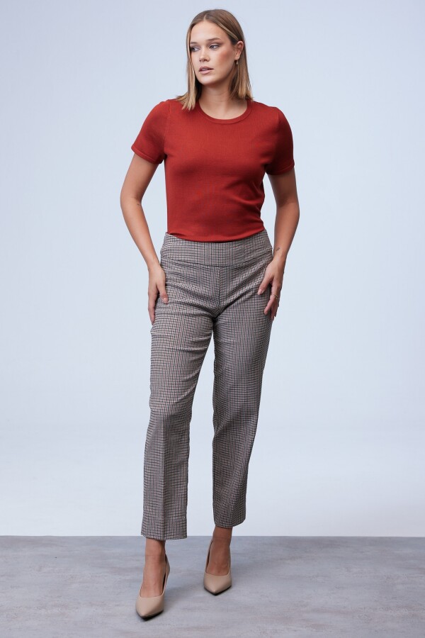 Pantalon Gales MARRON/MULTI