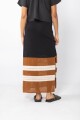 FALDA KNIT Marron