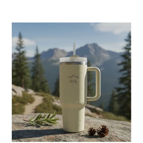 Termo Mega Sip 1180 ML Hike Color Crema