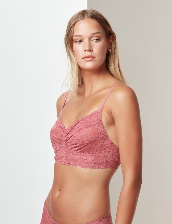 Bralette Butterfly ROSA OSCURO