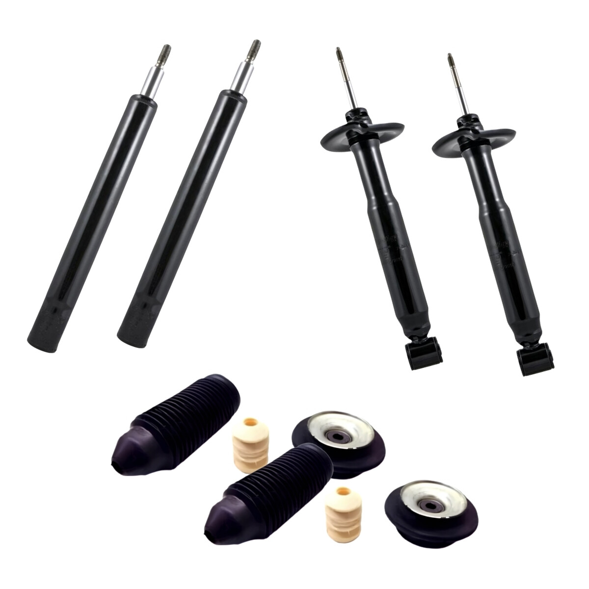 KIT SUSPENSION DELANTERA + TRASERA 