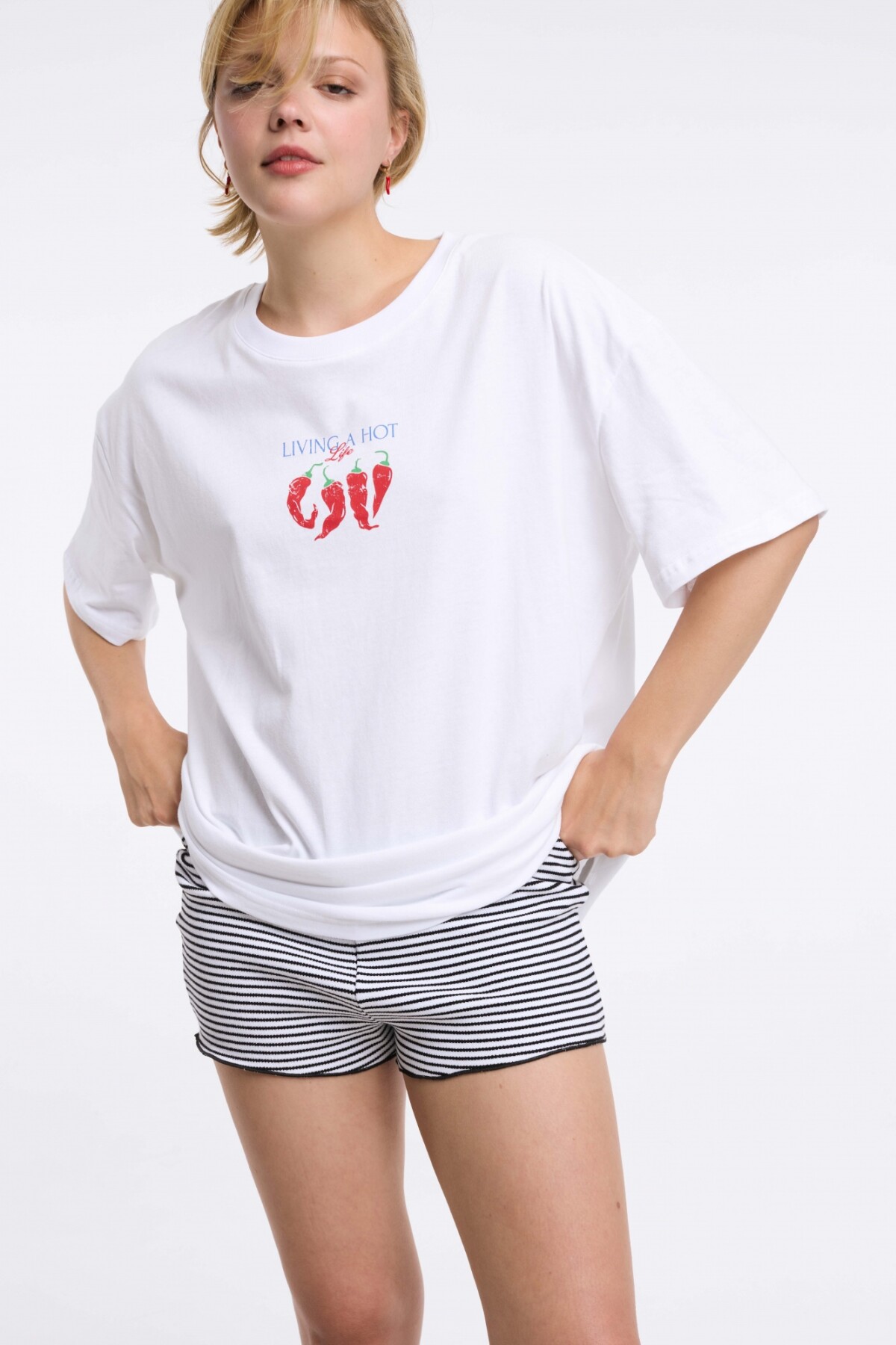 Remera Anto Blanco/Rosa