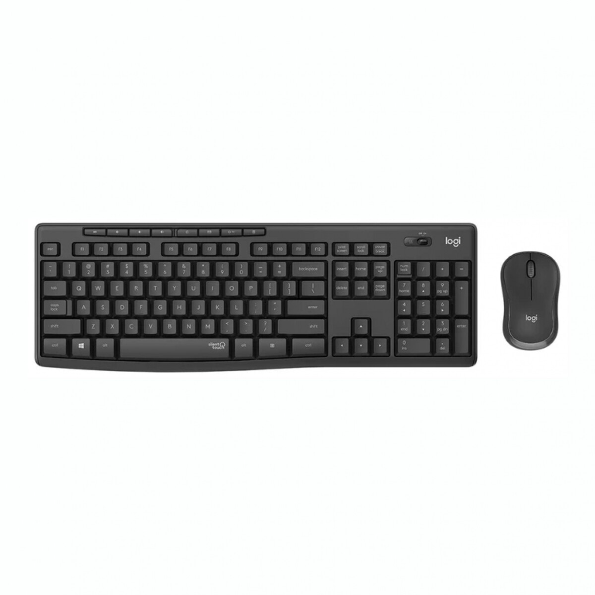 Combo Inalámbrico LOGITECH MK295 Mouse Y Teclado - Black 