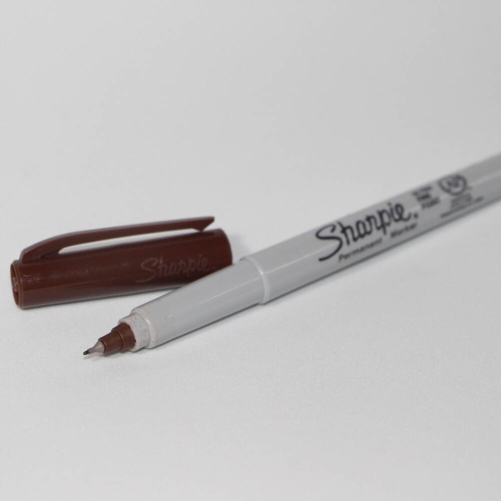 MARCADOR SHARPIE ULTRA FINO MARRÓN