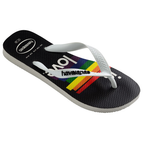 Sandalias de Hombre Havaianas Top Pride Blanco