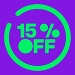15% OFF