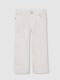 Pantalon Crudo Cinco Bolsillos Marfil