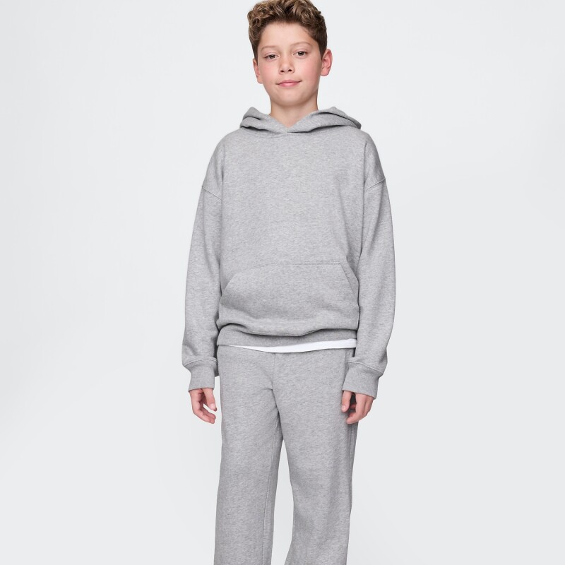 V-FRCH FT BAS HERITAGE LOGO JOG LIGHT HEATHER GREY B08