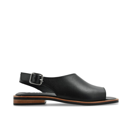 SANDALIAS VENET - CUERO NOVI NEGRO