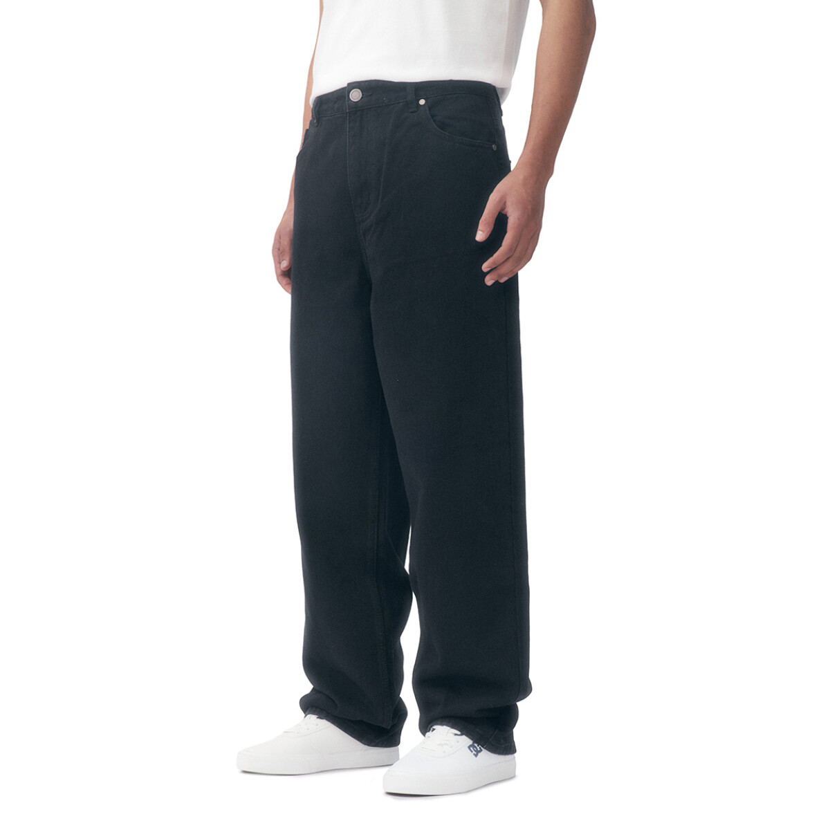 Quiksilver Jeans Holgados Hombre - Negro 