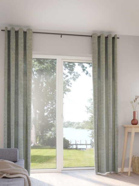 Cortina ANHOLT 1x140x300 verde empolvado Cortina ANHOLT 1x140x300 verde empolvado