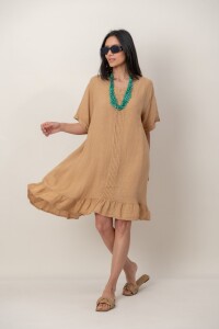 VESTIDO ILANA Camel