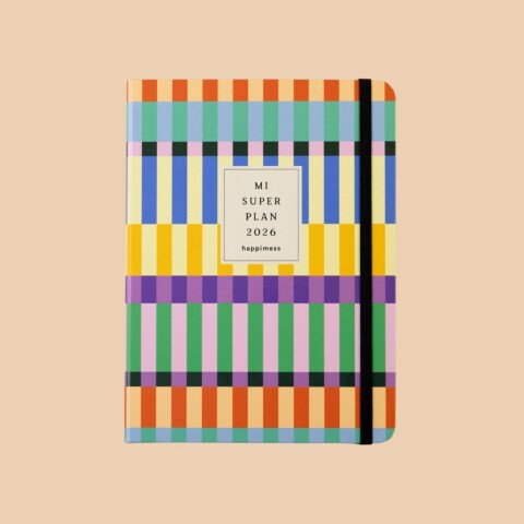 Agenda Semanal 2026 Happimess Superplan Rainbow Dancer