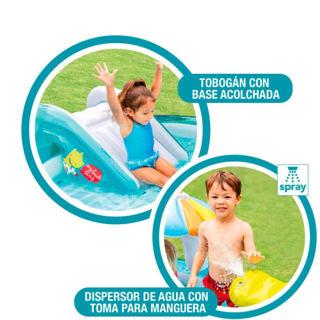 Piscina Intex Centro Juegos Inflable Con Tobogán Piscina Intex Centro Juegos Inflable Con Tobogán