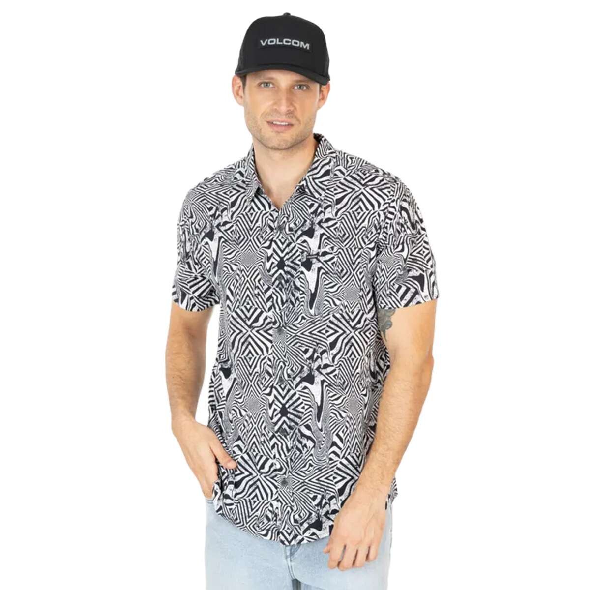 Camisa Volcom Meltdown - Multicolor 