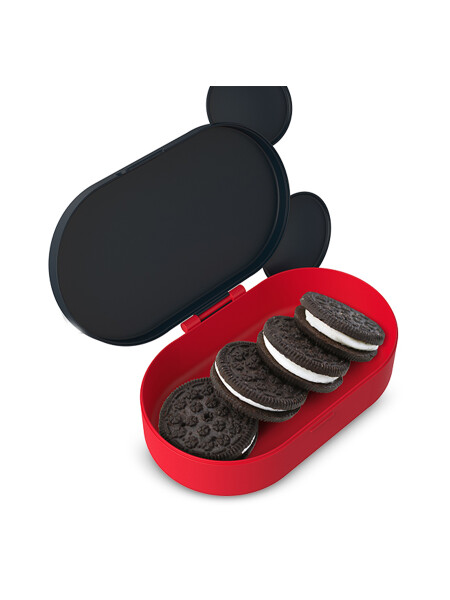 CONTENEDOR MICKEY CON OREJAS ROJO (V)
