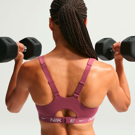 Top Nike Indy High-Support de Mujer Rosado