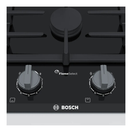 Anafe a gas Dos Hornallas Bosch PRB3A6B70 30cm Anafe a gas Dos Hornallas Bosch PRB3A6B70 30cm