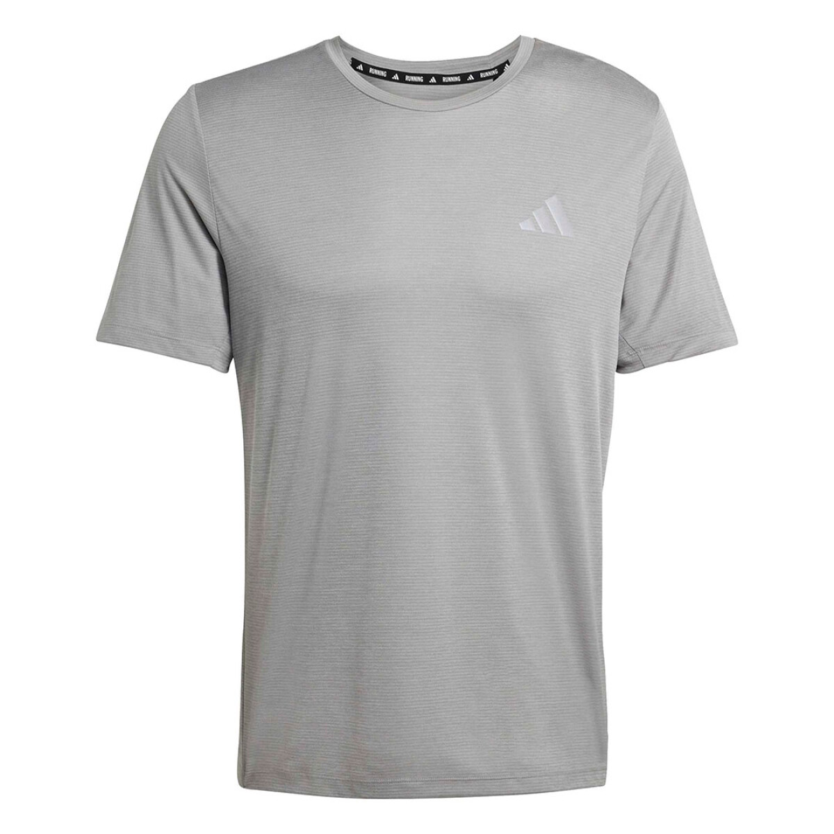 Remera de Hombre Adidas Run Ess Tee M - Gris 