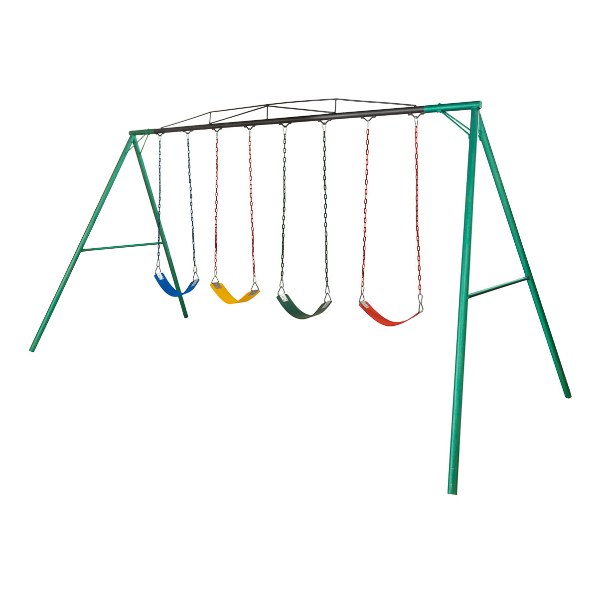 Hamaca de Plaza con 4 hamacas de cincha, altura 2,15 mts 