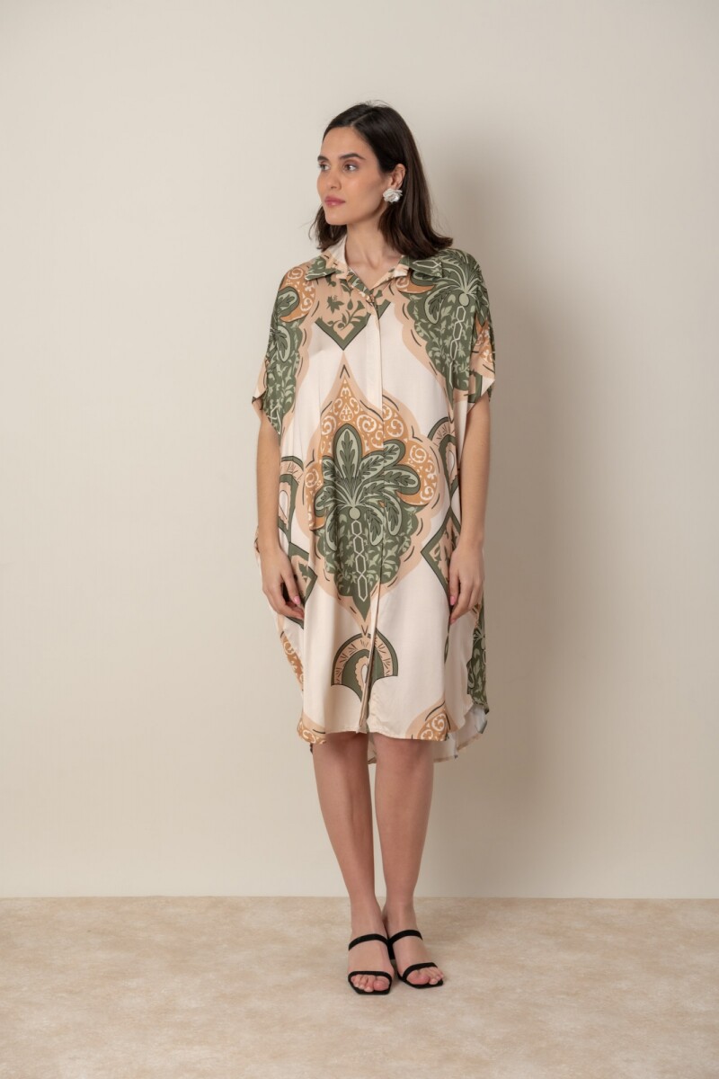 CAMISA ANXELA - Verde seco 