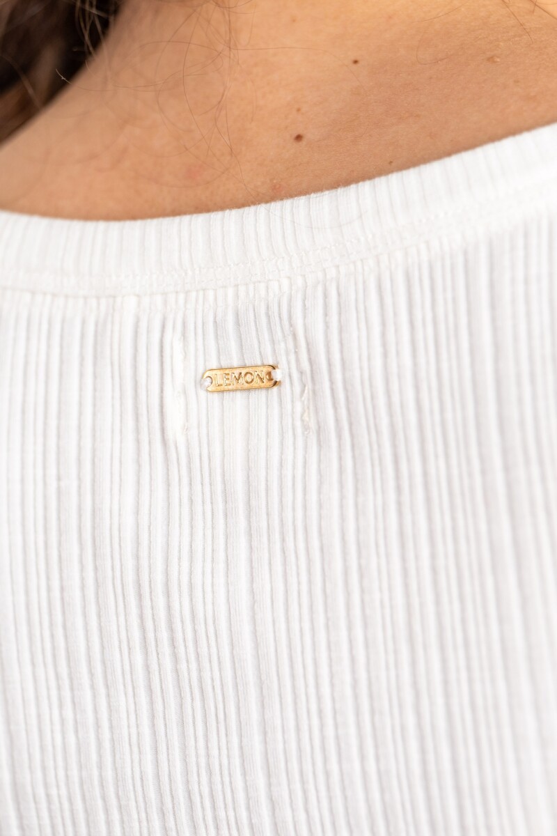 Top Morley Con Mangas Crudo