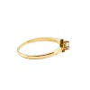 Anillo Cruzado-Oro 18k-Piedra Zirconia-AN9513 conpiedra