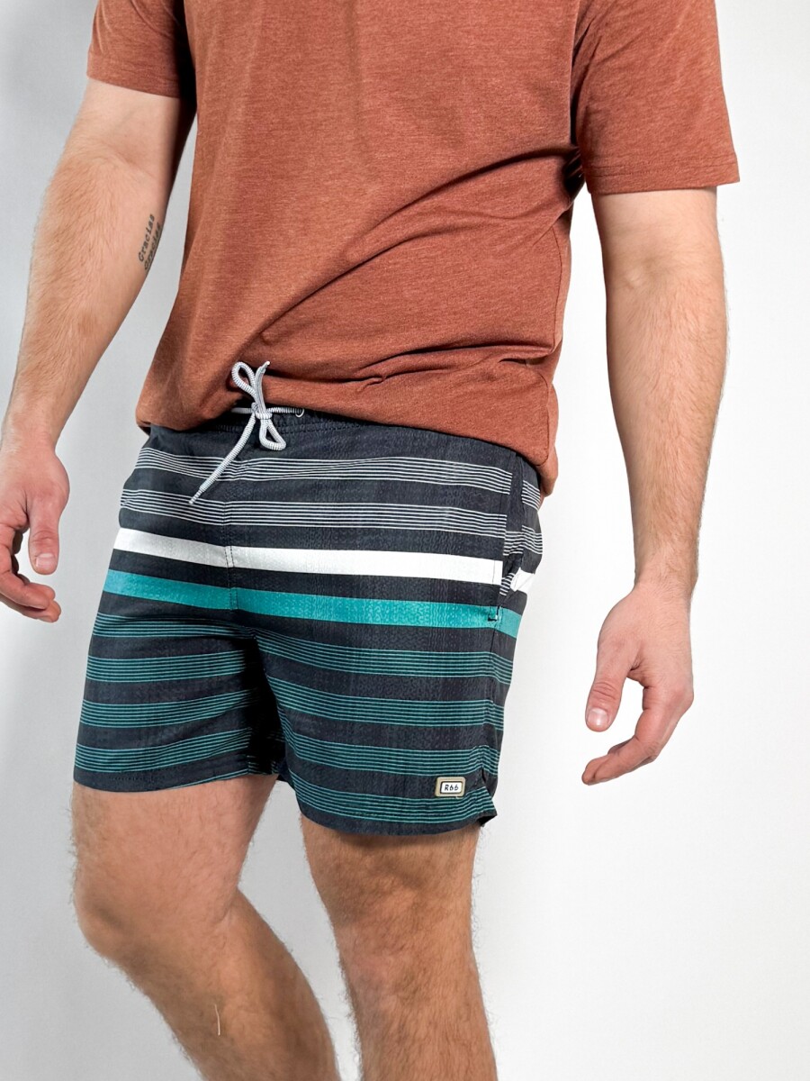 Short de baño estampado Holder - Topo 