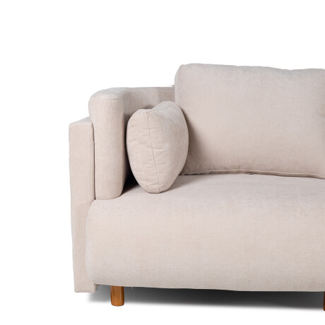 Rinconera Bangkok - Tela Microfibra - Chaise derecho 12072 (Beige)