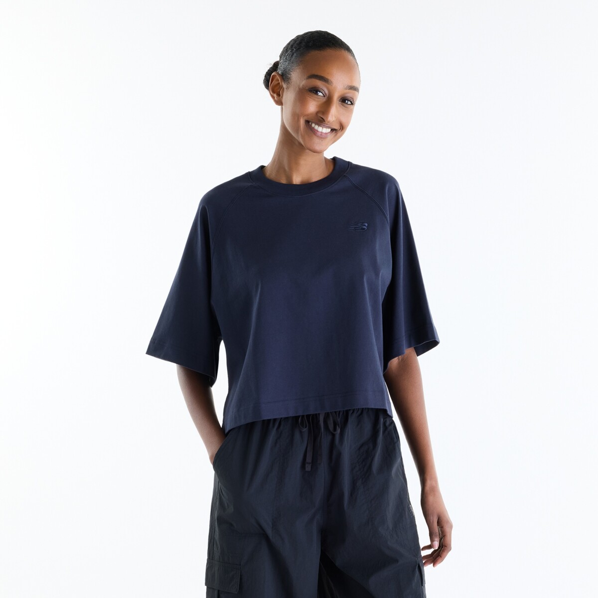 Remara New Balance de Dama - Raglan - WT6147DDDNT - NAVY BLUE 
