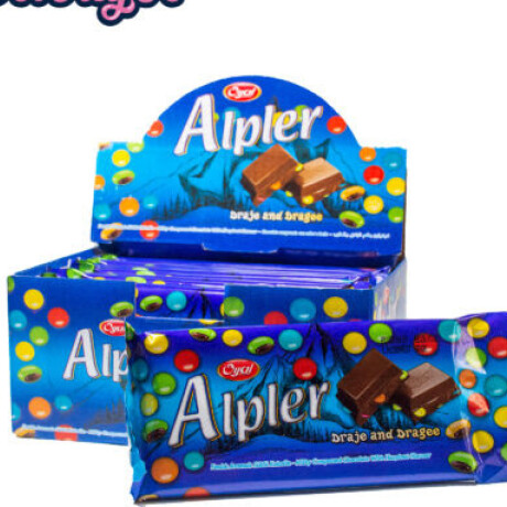 CHOCOLATE. ALPER 60GRS GRAJEAS (AZUL) UNIDAD CHOCOLATE. ALPER 60GRS GRAJEAS (AZUL) UNIDAD