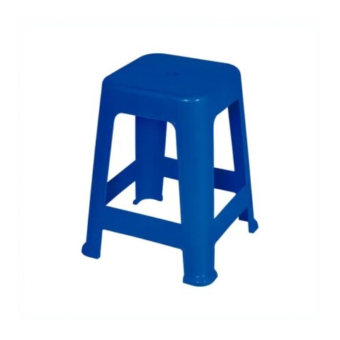 BANQUETA PLÁSTICA MOR Azul