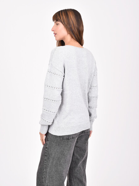 BUZO GAIA GRIS (V)