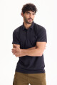 Remera Polo Horizon Negro